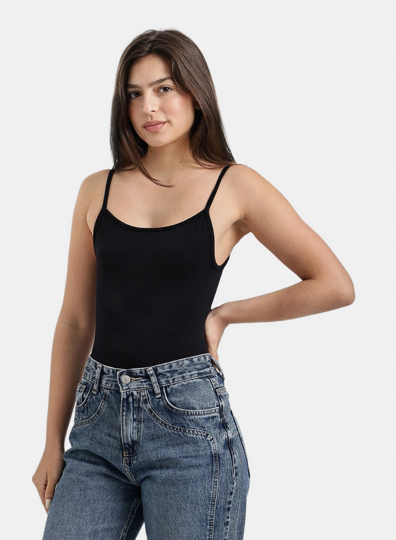 Carina Spaghetti Strap Cami Bodysuit - Image 1